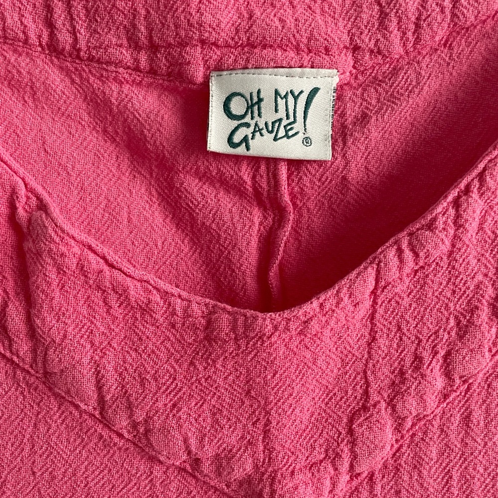 Oh My Gauze tank top